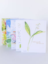 Load image into Gallery viewer, "Lily of the Valley" Watercolor Sympathy Greeting Card