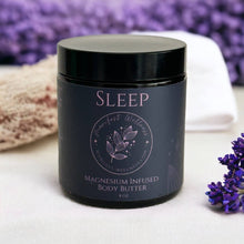 Load image into Gallery viewer, Magnesium Sleep Butter, made with Organic Ingredients