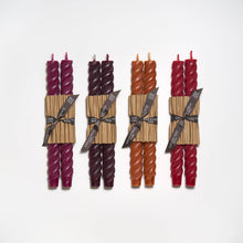 Load image into Gallery viewer, 10" Rope Taper Candles: Robin's egg blue