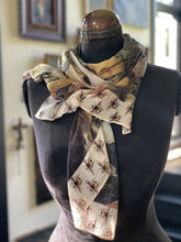 Load image into Gallery viewer, I Dream In Flowers Bohemian Bamboo Scarf with Bees