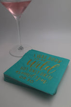 Load image into Gallery viewer, Funny Cocktail Napkins | Born to Be Wild - Foil - 20ct