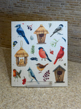 Load image into Gallery viewer, Bird Houses Swedish Dishcloth | Reusable Paper Towel