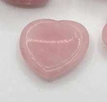 Load image into Gallery viewer, Rose Quartz Heart Shape Worry Stones