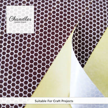 Load image into Gallery viewer, 0.5"x2" Match Strike Stickers Paper Adhesive - 50 pcs: Honeycomb