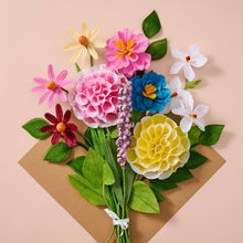 Load image into Gallery viewer, Jute Paper Lilac Flowers - Purple