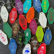Load image into Gallery viewer, CUSTOM Motel Key Fobs, Single Sided