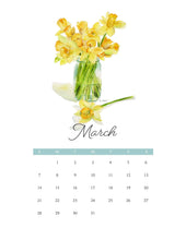 Load image into Gallery viewer, 2027 Floral Wall Calendar — Signed &amp; Numbered