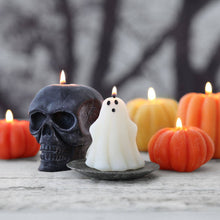 Load image into Gallery viewer, Ghost Candle – 100% Beeswax – Natural – 3” Handcrafted