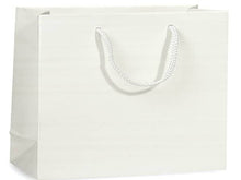 Load image into Gallery viewer, Matte Paper Cord Handle Gift Bags: Aqua Matte / 100 Pack / Cub 8x4x10"