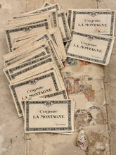 Load image into Gallery viewer, RARE Antique French Cognac Labels in bundles of 5