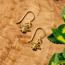 Load image into Gallery viewer, Bee Charmed Dangle Earrings
