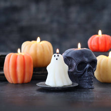 Load image into Gallery viewer, Ghost Candle – 100% Beeswax – Natural – 3” Handcrafted