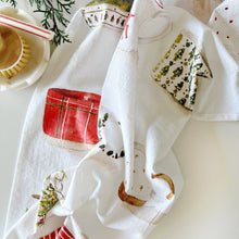 Load image into Gallery viewer, Christmas mugs tea towel