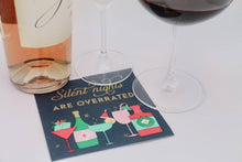 Load image into Gallery viewer, Funny Christmas Napkins | Silent Nights Are Overrated - 20ct: Default Title