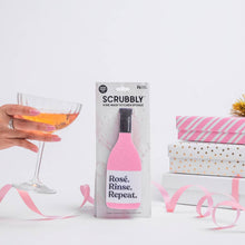 Load image into Gallery viewer, Scrubbly™ Kitchen Sponge: Rosé Rinse Repeat
