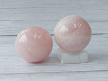 Load image into Gallery viewer, Rose Quartz Sphere 55mm