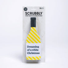 Load image into Gallery viewer, Holiday Scrubbly™ Sponge - White Christmas