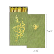 Load image into Gallery viewer, Matches - Bee Crest - Gold Foil