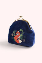 Load image into Gallery viewer, Velvet Coin Purse - Elegant Fox