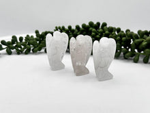 Load image into Gallery viewer, Clear Quartz Angel 2" Semi-Precious Gemstone Figurine
