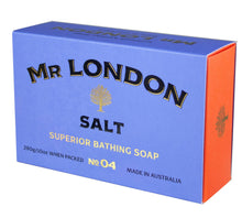 Load image into Gallery viewer, Mr. London SALT Men's Soap Bar (4) - 10oz bar