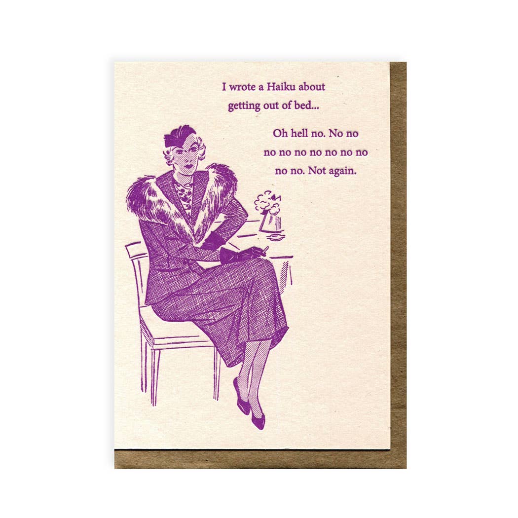Waking Up Haiku