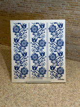 Load image into Gallery viewer, Blue Flowers Swedish Dishcloth | Sponge Cloth