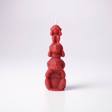 Load image into Gallery viewer, Wise Monkey Beeswax Candle: Turquoise