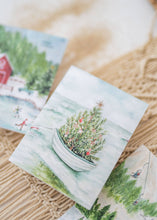 Load image into Gallery viewer, &quot;Boater&#39;s Tree&quot; watercolor notecard