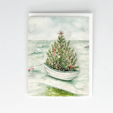 Load image into Gallery viewer, &quot;Boater&#39;s Tree&quot; watercolor notecard