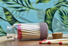 Load image into Gallery viewer, 0.5"x2" Match Strike Stickers Paper Adhesive - 50 pcs: Honeycomb