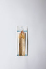 Load image into Gallery viewer, Round Tip Watercolor Brush Set -- 6 piece