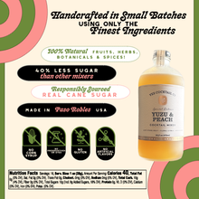 Load image into Gallery viewer, Yuzu &amp; Peach Cocktail Mixer