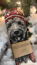 Load image into Gallery viewer, Labradoodle with Hat Tea Towel
