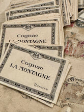 Load image into Gallery viewer, RARE Antique French Cognac Labels in bundles of 5
