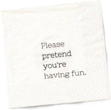 Load image into Gallery viewer, Funny Cocktail Napkins – Introvert Gift