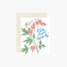 Load image into Gallery viewer, WITH DEEPEST SYMPATHY | greeting card