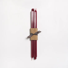 Load image into Gallery viewer, 16" Square Taper Candles: Blush