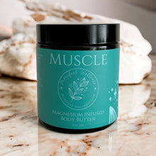 Load image into Gallery viewer, Magnesium Muscle Body Butter Organic Butters &amp; Soothing Oils