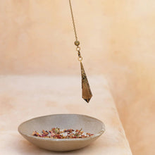 Load image into Gallery viewer, Natural Smoky Quartz Crystal Divination Pendulum