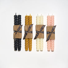 Load image into Gallery viewer, 10&quot; Rope Taper Candles: Sage