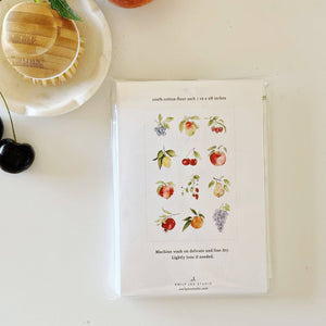 Fruit tea towel
