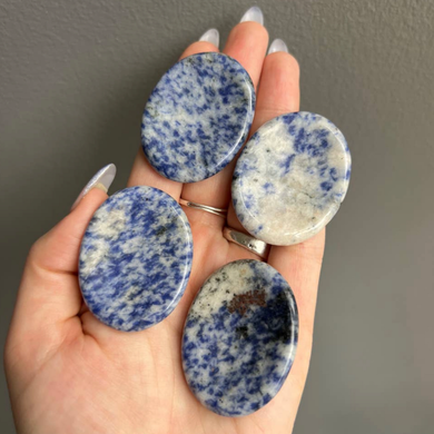 Sodalite Crystal Worry Stone