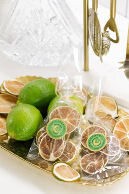 Dried Fruit Garnish: Limes