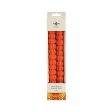 Load image into Gallery viewer, Taper Candles – 100% Pure Beeswax – Sculpted Pumpkin 10"