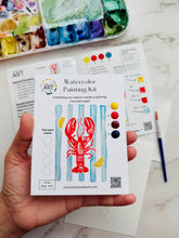 Load image into Gallery viewer, Lobster Watercolor Kit