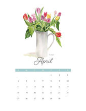 Load image into Gallery viewer, 2027 Floral Wall Calendar — Signed &amp; Numbered
