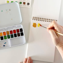 Load image into Gallery viewer, Spiral watercolor paper pad