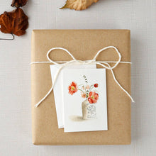 Load image into Gallery viewer, Vintage bouquet mini notecard