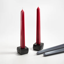 Load image into Gallery viewer, 12&quot; Square Taper Candles: Antique